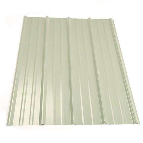 white sheet metal panels|14' metal roofing panels.